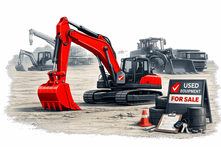 Как продать спецтехнику с пробегом