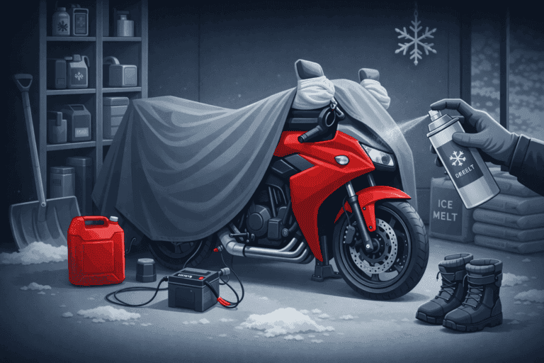 Как законсервировать мотоцикл